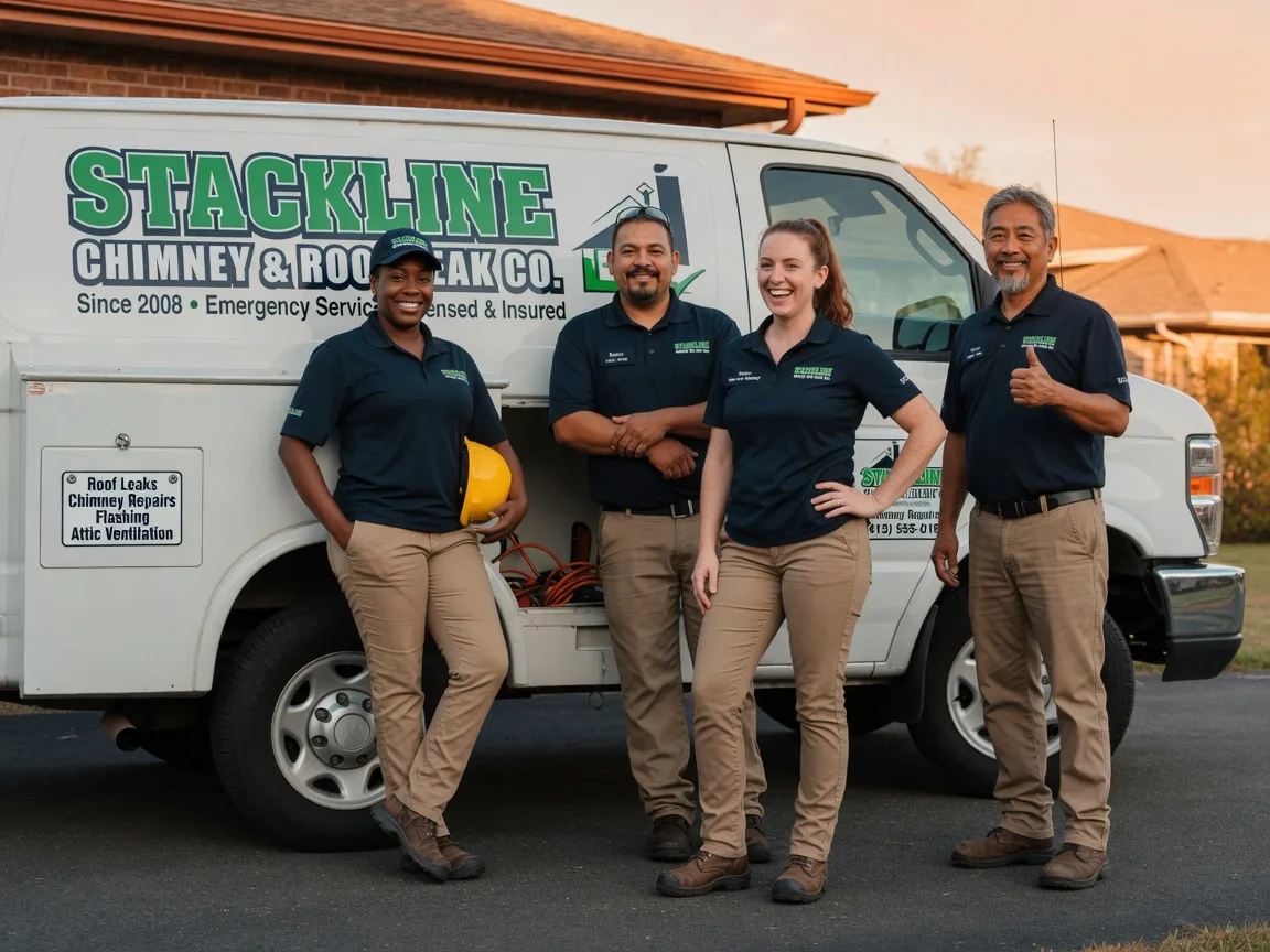 Chimney flashing repair company in Crockett, VA